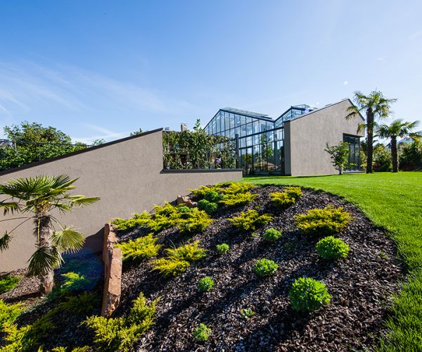 Showgärtnerei mit Dienstwohnung